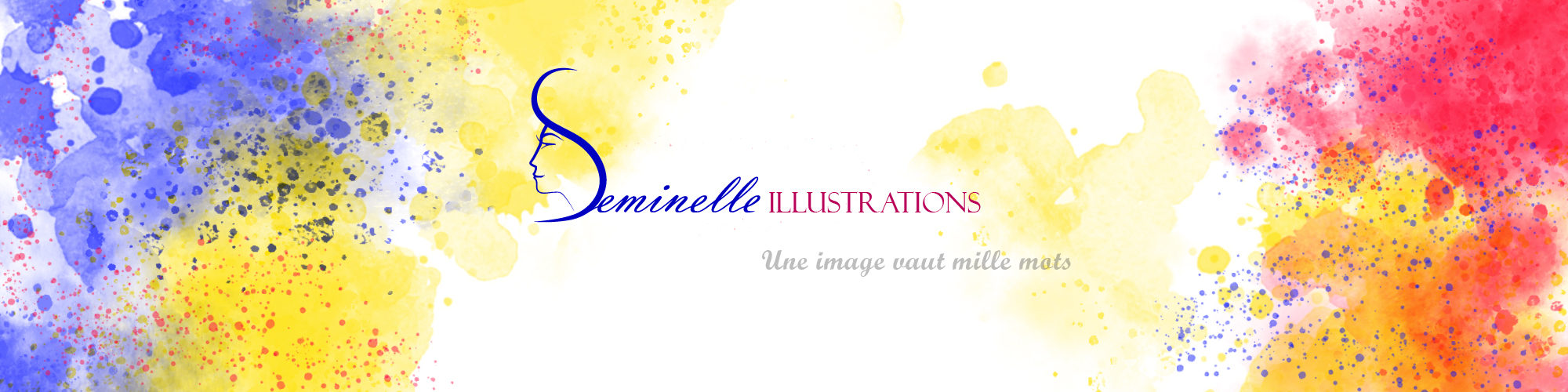 Footer - Illustratrice - Illustration - Seminelle - Fresco - Illustrator